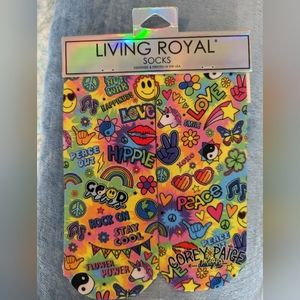 Living Royal emoji ankle socks one size fits most